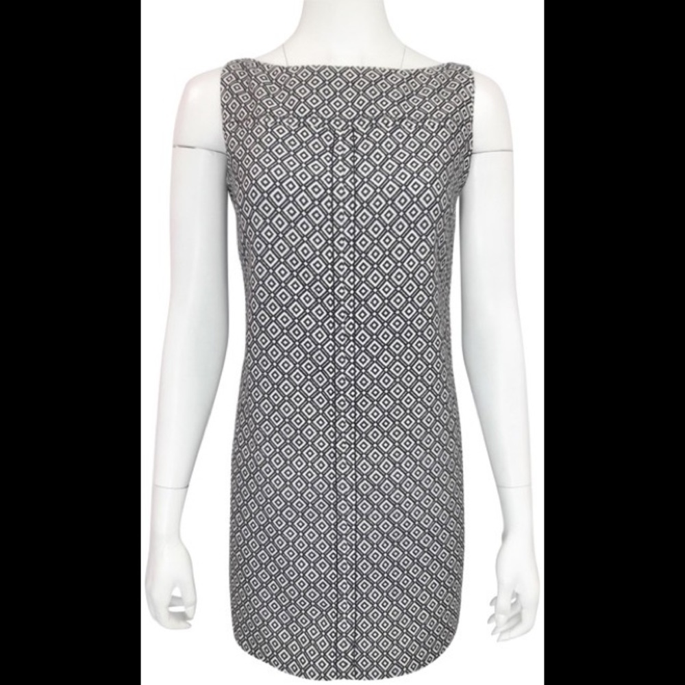 RED Valentino Black & White Diamond Dress